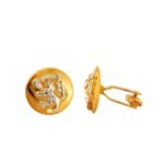 Emmanuel Cufflinks Silver Lion