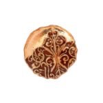 BandhGala Buttons Antique Design in .925 Silver with Rose Gold Plating