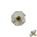 Octagonal Transparent Buttons with Accents - Image 4