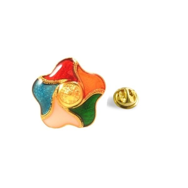 Mayo College Lapel Pin - PachRanga Enamel - Twisted