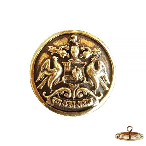 Royal Buttons for Bandhgala - RanBanka Rathore - Antique Gold Finish
