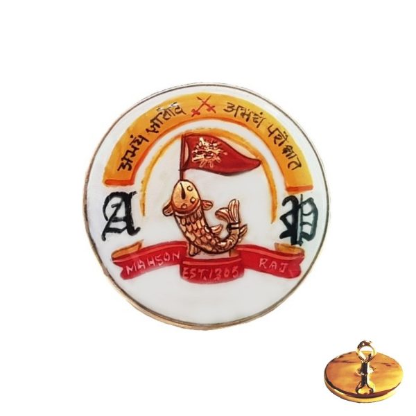 Royal Buttons for Bandhgala - Mahson State - Hand Painted