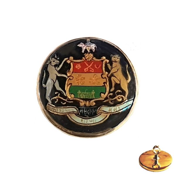 Royal Buttons for Bandhgala - Masuda State - Hand Painted