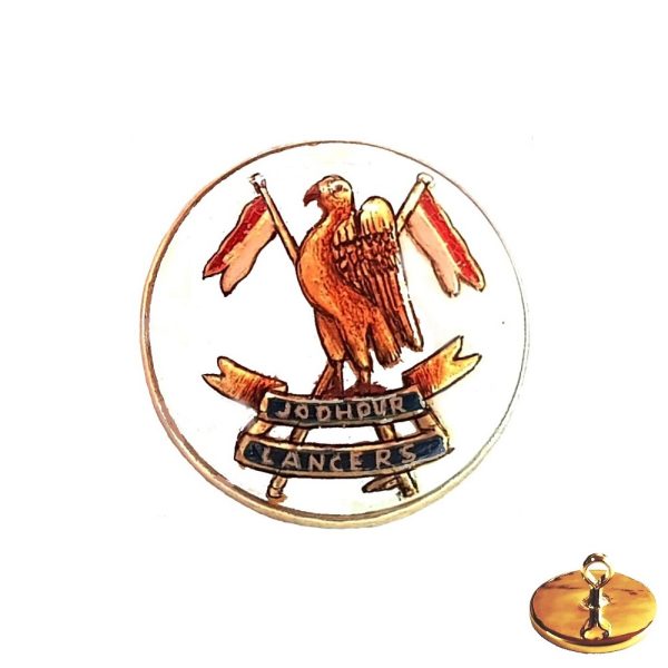 Royal Buttons for Bandhgala - Jodhpur Lancers - Hand Painted