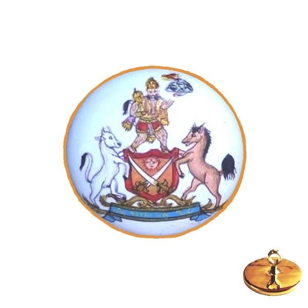 Royal Buttons for Bandhgala - Mandawa State - Hand Painted