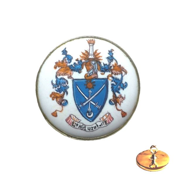 Royal Buttons for Bandhgala - Bhinga State - Hand Painted