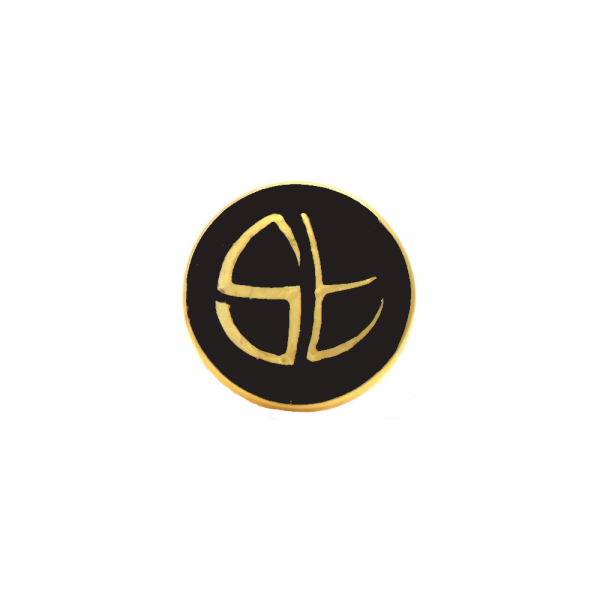 Celebrity Collection - Cufflinks - Hand Painted Logo - Silver and Enamel