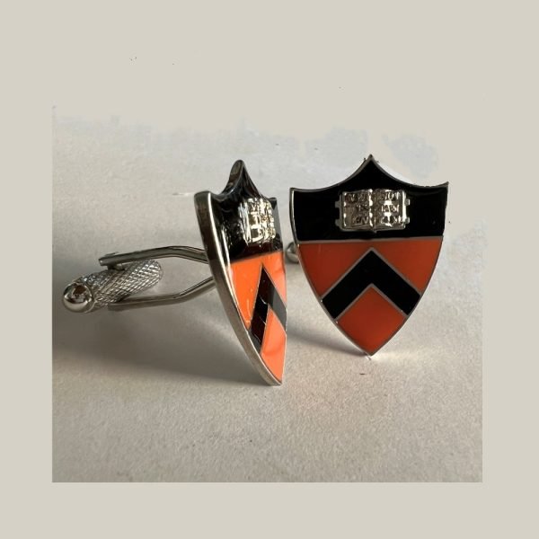 University Crest Cufflinks in Enamel - Sterling Silver