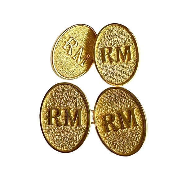 Personalized Initials Double Cufflinks