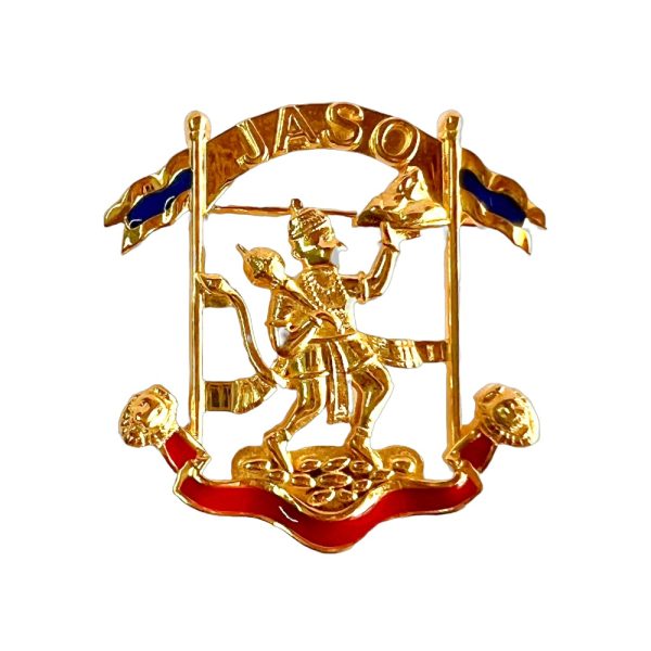 Royal Brooch - Jaso State - Encrusted Crest