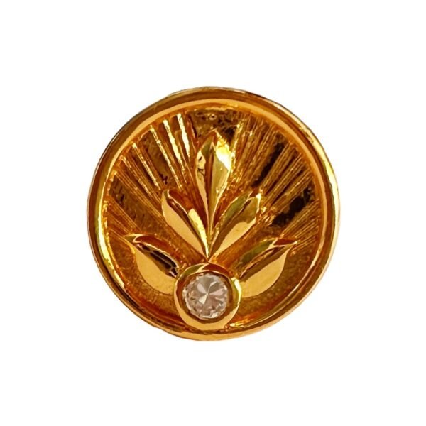 Regal Radiance Gold Sherwani Buttons