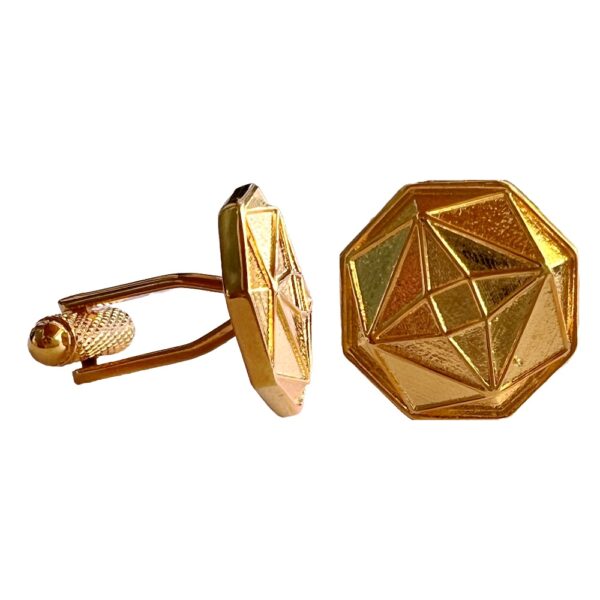 Golden Prism Cufflinks