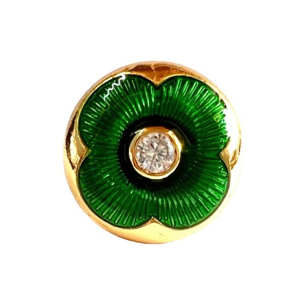 Emerald Bloom Sherwani Buttons