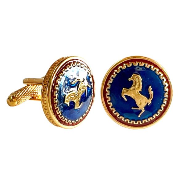 Imperial Stallion Emblem Cufflinks