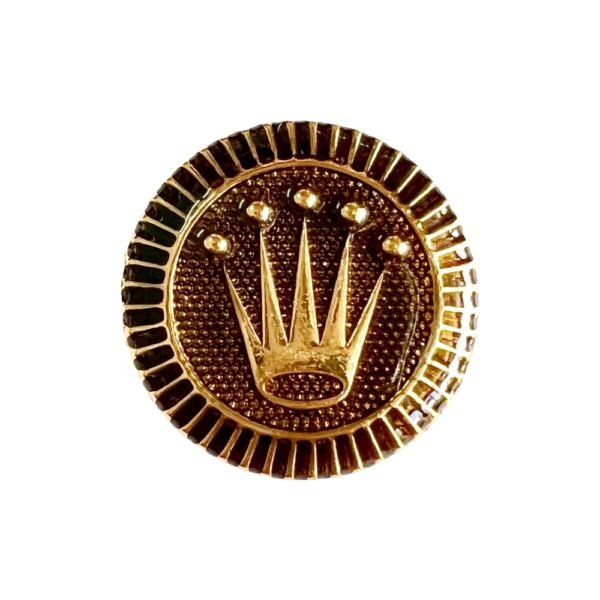 Regal Crown Crest Sherwani Buttons