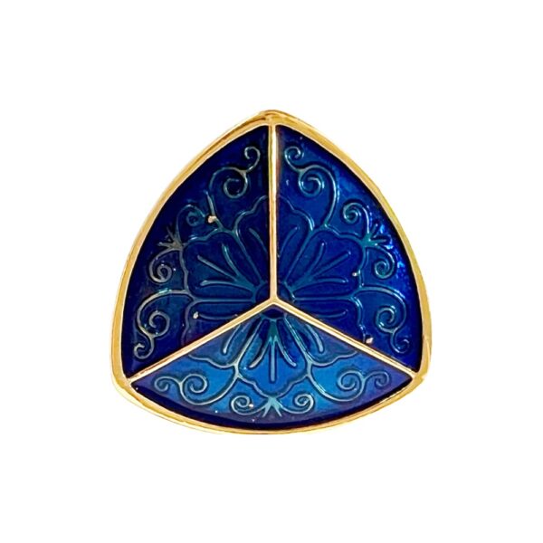 Royal Azure Trifloral Sherwani Buttons