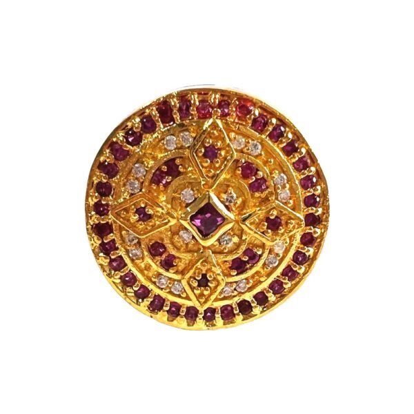 Designer Ruby & Diamond Sherwani Buttons