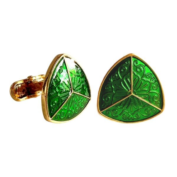 Emerald Trifloral Heritage Royal Cufflinks