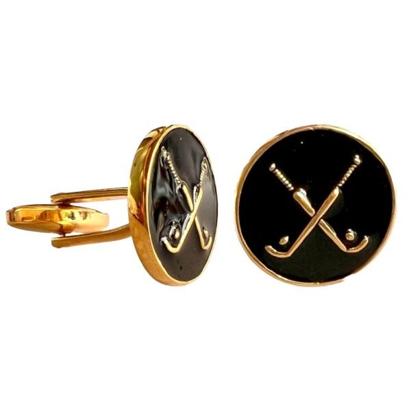 Royal Hockey Crest Cufflinks