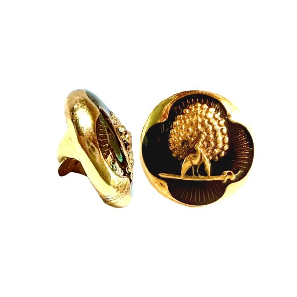 Regal Smokey & Gold Mayoor Lapel Pin