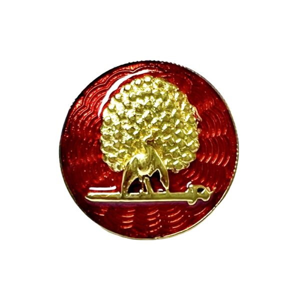 Imperial Scarlet Gold Mayoor Bandhgala Buttons