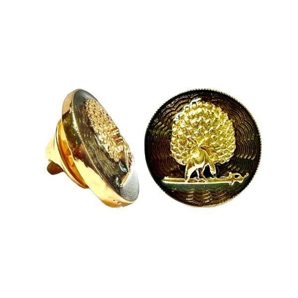 Imperial Smokey & Gold Mayoor Lapel Pin