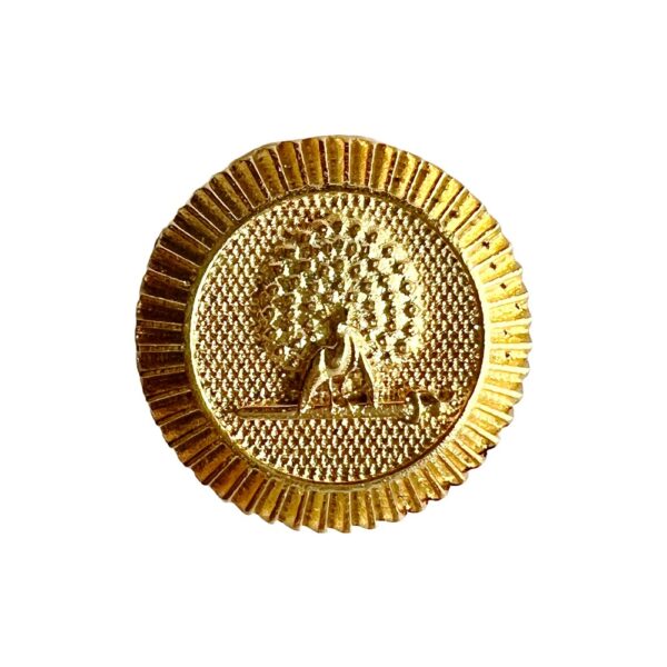 Regal Mayoor Emblem Buttons - Golden