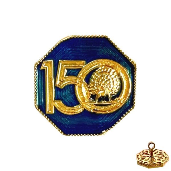 Mayo 150 Commemorative Emblem Button - Royal Blue