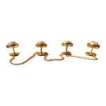 Golfer's Kurta Buttons - Green Enamel - Image 2