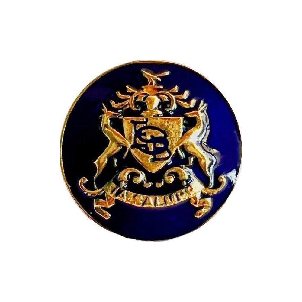 S1119BB Royal Buttons - Jaisalmer State - Encrusted Crest - Image 1