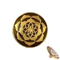 Royal Mandala Enamel Sherwani Buttons