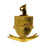 "DUM VIVO SPERO" Royal Motto Brooch Pin - Image 2