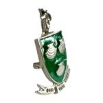 "DUM VIVO SPERO" Royal Motto Brooch Pin - Image 6