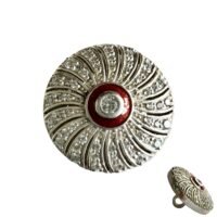 The Maharaja’s Orbit Silver Sherwani Buttons