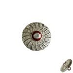 The Maharaja’s Orbit Silver Sherwani Buttons - Image 2