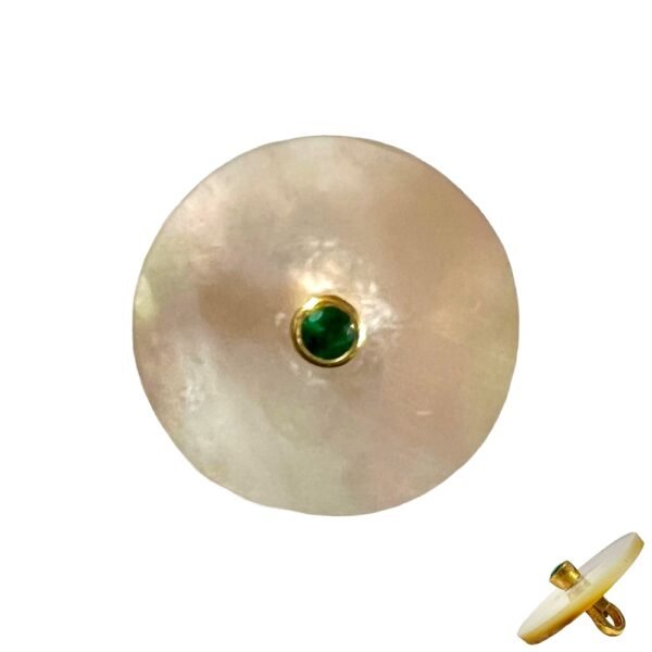Mother of Pearl Sherwani Buttons with Accents